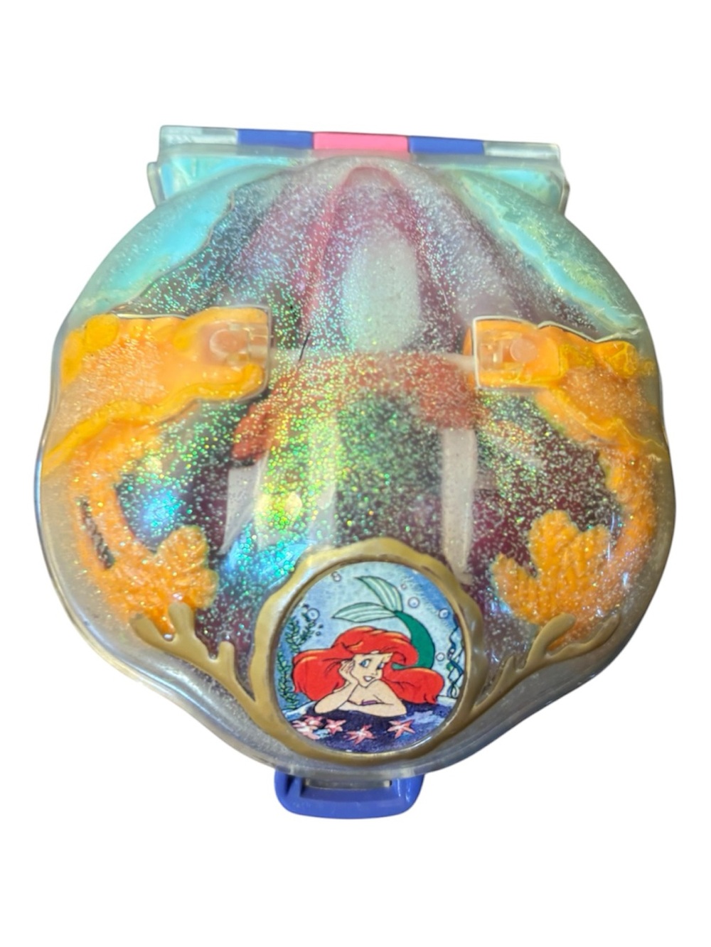 Vintage 1996 Disney The Little Mermaid Playcase Bluebird Polly Pocket
